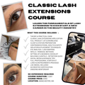 Classic Lash Extensions Course
