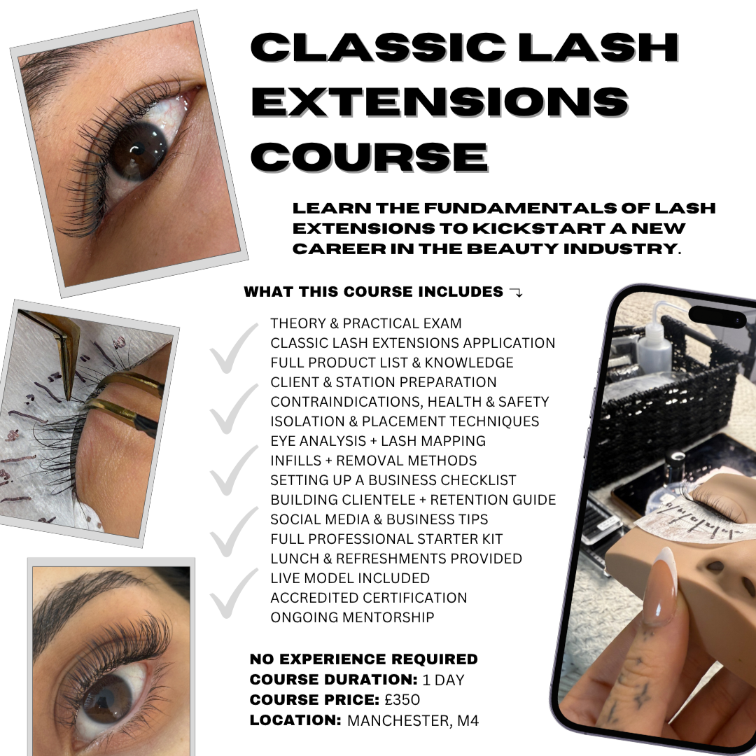 Classic Lash Extensions Course