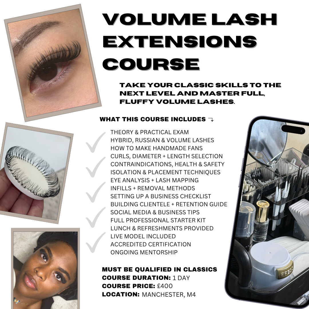Volume Lash Extensions Course