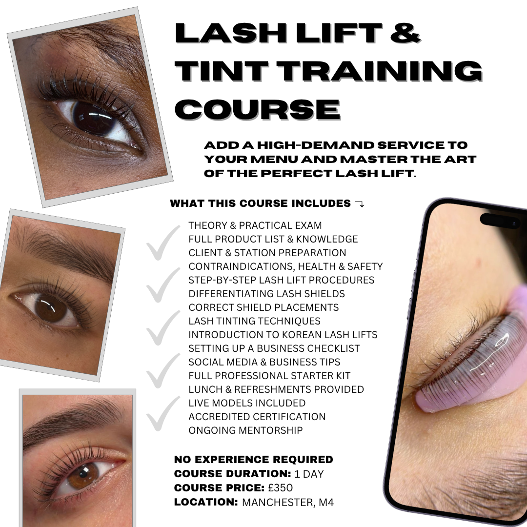 Lash Lift & Tint Training Course
