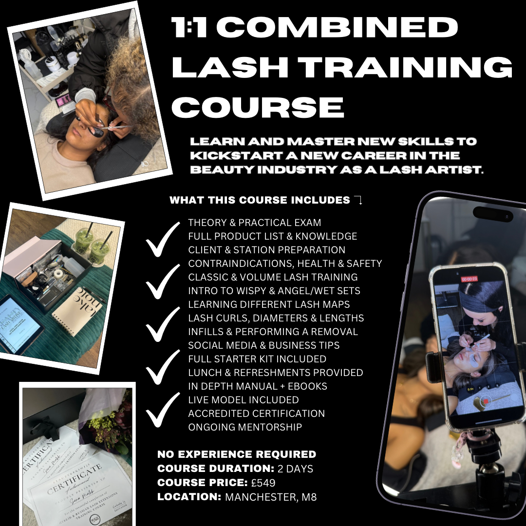 LASH EXTENSIONS TRAINING COURSES